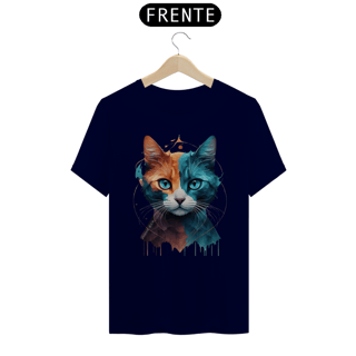 Nome do produto CAMISETA T-SHIRT QUALITY, COLORFUL CAT