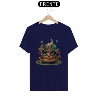 Nome do produto CAMISETA T-SHIRT CLASSIC, CAT IN THE CUP