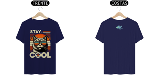 Nome do produto CAMISETA T-SHIRT CLASSIC F/V CAT, STAY COOL