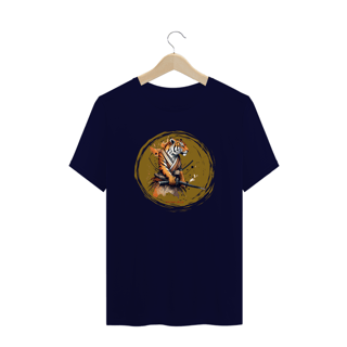 Nome do produto CAMISETA T-SHIRT PLUS SIZE, SAMURAI TIGER