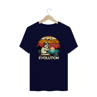 Nome do produto CAMISETA T-SHIRT PLUS SIZE, CAT EVOLUTION