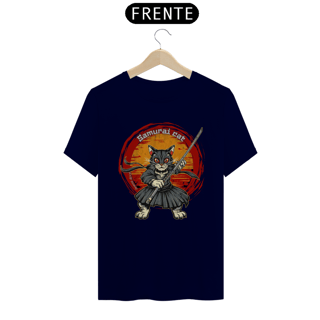 Nome do produto CAMISETA T-SHIRT QUALITY, SAMURAI CAT