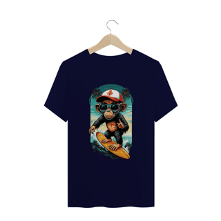 Nome do produto CAMISETA T-SHIRT PLUS SIZE, SURF MONKEY