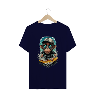 Nome do produto CAMISETA T-SHIRT PLUS SIZE, SURF MONKEY