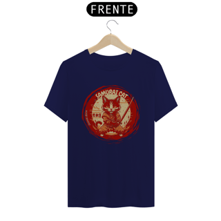 Nome do produto CAMISETA T-SHIRT CLASSIC, SAMURAI CAT