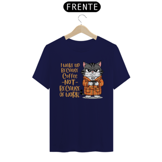 Nome do produto CAMISETA T-SHIRT CLASSIC, CAT COFFEE
