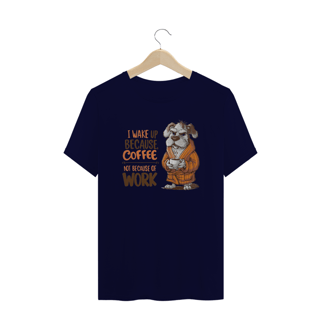 Nome do produto CAMISETA T-SHIRT PLUS SIZE, DOG COFFEE