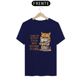 Nome do produto CAMISETA T-SHIRT CLASSIC, CAT COFFEE