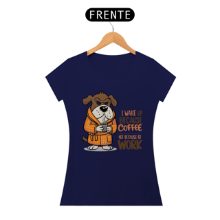 Nome do produto CAMISETA BABY LONG CLASSIC, DOG COFFEE