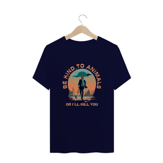 Nome do produto CAMISETA T-SHIRT PLUS SIZE DOG, LINHA FILME JOHN WICK BE KIND TO ANIMALS
