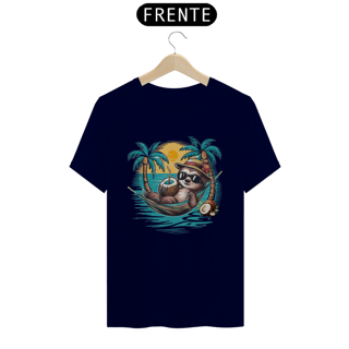 Nome do produto CAMISETA T-SHIRT QUALITY, BICHO PREGUIÇA