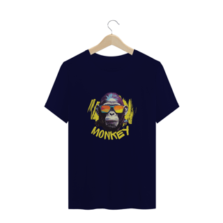 Nome do produto CAMISETA T-SHIRT PLUS SIZE, MONKEY