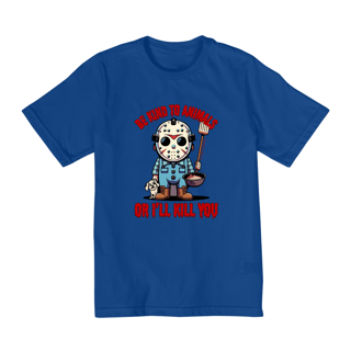 Nome do produto CAMISETA  QUALITY  INFANTIL, DOG JASON BE KIND SEXTA FEIRA 13-2 A 8 ANOS