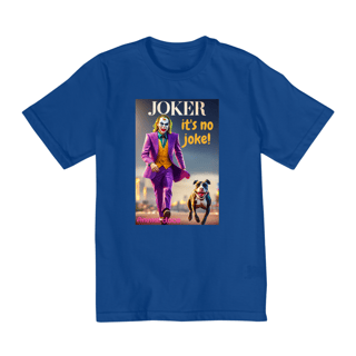 Nome do produto CAMISETA QUALITY INFANTIL DOG, JOKER-10 A 14 ANOS 