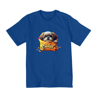 Nome do produto CAMISETA QUALITY INFANTIL, DOG CHEETOS IMPOSSIVEL TER SO UM - 2 HA 8 ANOS