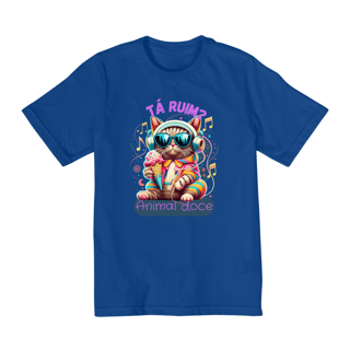 Nome do produto CAMISETA QUALITY INFANTIL CAT, TA RUIM-10 A 14 ANOS