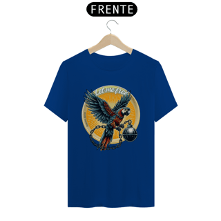 Nome do produto CAMISETA T-SHIRT CLASSIC ARARA, LET ME FREE