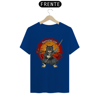 Nome do produto CAMISETA T-SHIRT CLASSIC, SAMURAI CAT
