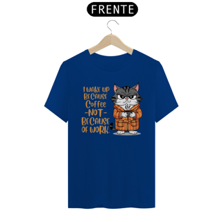 Nome do produto CAMISETA T-SHIRT CLASSIC, CAT COFFEE