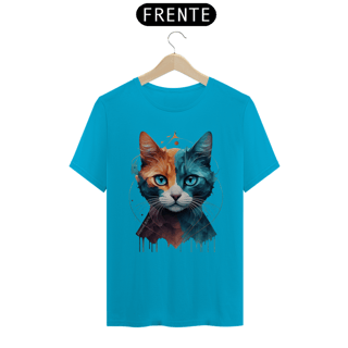 Nome do produto CAMISETA T-SHIRT CLASSIC, COLORFUL CAT 