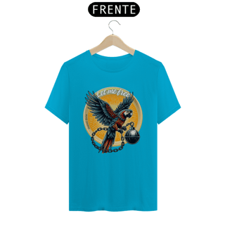 Nome do produto CAMISETA T-SHIRT CLASSIC ARARA, LET ME FREE