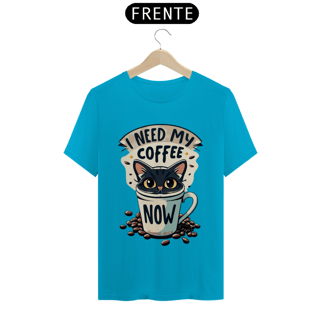 Nome do produto CAMISETA T-SHIRT CLASSIC, CAT COFFEE