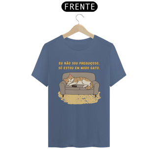 Nome do produto CAMISETA T-SHIRT ESTONADA, CAT FRASES