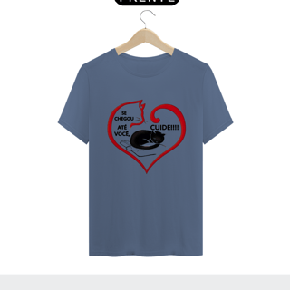 Nome do produto CAMISETA T-SHIRT ESTONADA, CAT ADOTE