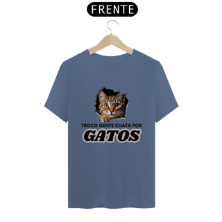 Nome do produto CAMISETA T-SHIRT ESTONADA, CAT FRASES 