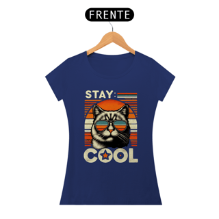 Nome do produto CAMISETA BABY LONG ALGODÃO PIMA CAT, STAY COOL 
