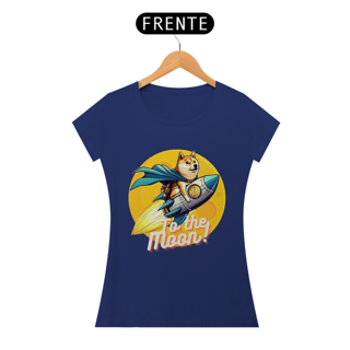 Nome do produto CAMISETA BABY LONG ALGODÃO PIMA, BITCOIN TO THE MOON 
