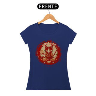 Nome do produto CAMISETA BABY LONG PIMA, SAMURAI CAT