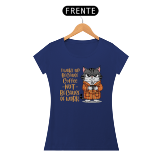 Nome do produto CAMISETA BABY LONG PIMA, CAT COFFEE