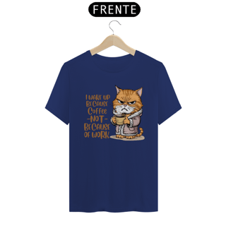 Nome do produto CAMISETA T-SHIRT PIMA, CAT COFFEE