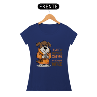 Nome do produto CAMISETA BABY LONG PIMA, DOG COFFEE