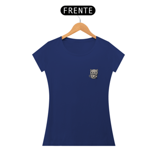 Nome do produto CAMISETA BABY LONG PIMA, MINIMALSITA CAT IN THE CUP