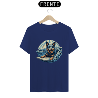 Nome do produto CAMISETA T-SHIRT PIMA, DOG SURF BLUE HEELER
