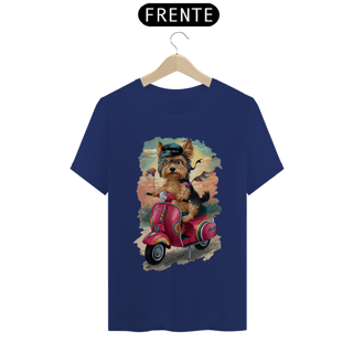 Nome do produto CAMISETA T-SHIRT PIMA, DOG VESPA YORKSHIRE TERRIER