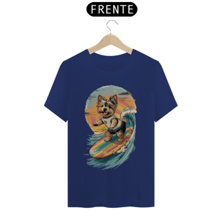 Nome do produto CAMISETA T-SHIRT PIMA, DOG SURF YORKSHIRE TERRIER