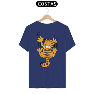 Nome do produto CAMISETA T-SHIRT PIMA COSTAS, CAT GARFIELD