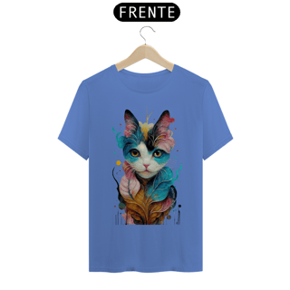 Nome do produto CAMISETA T-SHIRT ESTONADA, LEAF CAT
