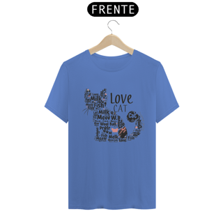 Nome do produto CAMISETA T-SHIRT ESTONADA, CAT LETRAS