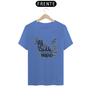Nome do produto CAMISETA T-SHIRT ESTONADA, CAT LETRAS