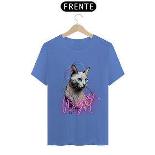 Nome do produto CAMISETA T-SHIRT ESTONADA, CAT NIGHT