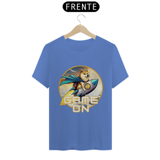 Nome do produto CAMISETA T-SHIRT ESTONADA, BITCOIN GAME ON