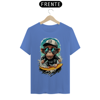 Nome do produto CAMISETA T-SHIRT ESTONADA, SURF MONKEY
