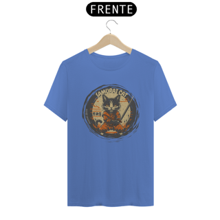 Nome do produto CAMISETA T-SHIRT ESTONADA, SAMURAI CAT