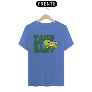 Nome do produto CAMISETA T-SHIRT ESTONADA, TAKE IT EASY