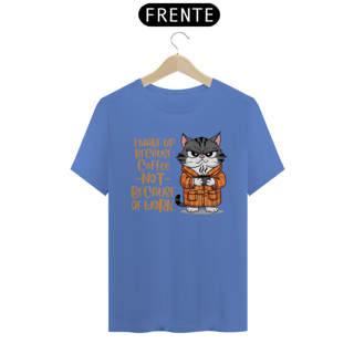 Nome do produto CAMISETA T-SHIRT ESTONADA, CAT COFFEE