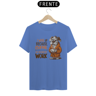 Nome do produto CAMISETA T-SHIRT ESTONADA, DOG COFFEE